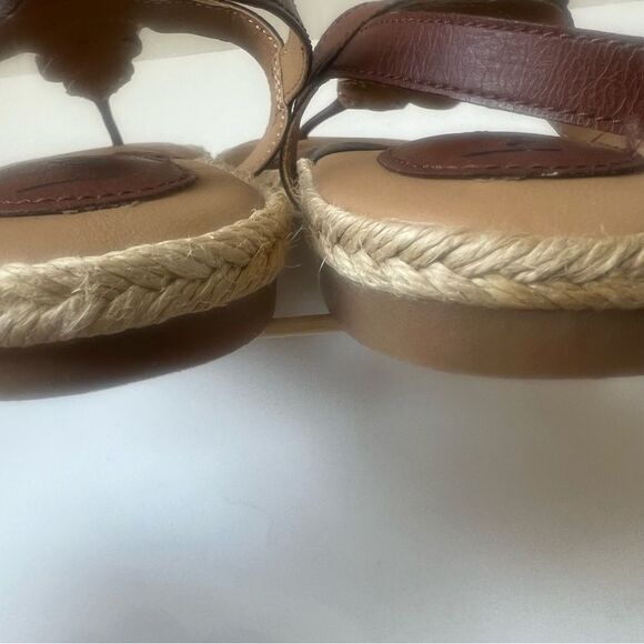 b.o.c by Born Alia Beaded Jeweled Western Boho Brown Buckle Sandals SZ 8 - Picture 12 of 15